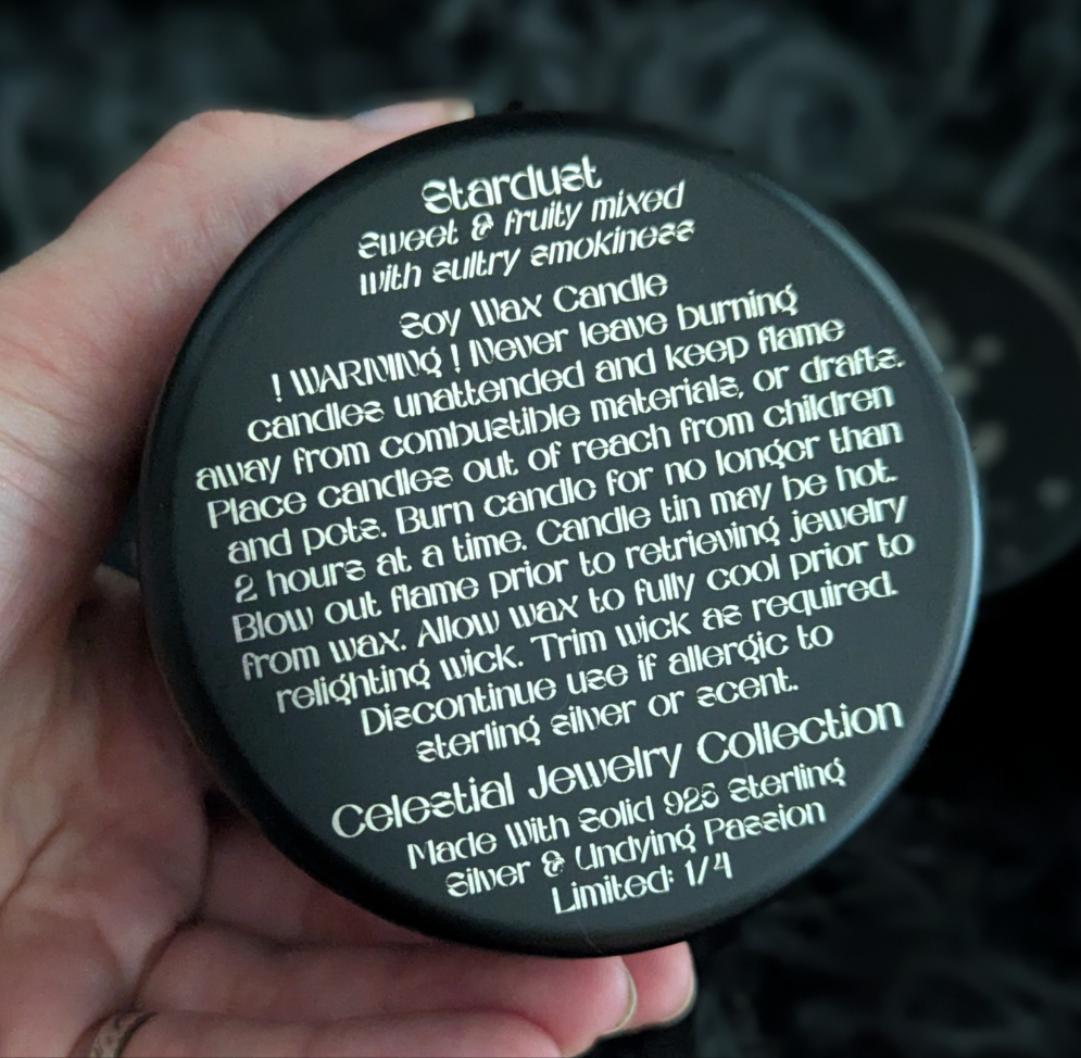 Stardust Candle - Celestial Jewelry Collection