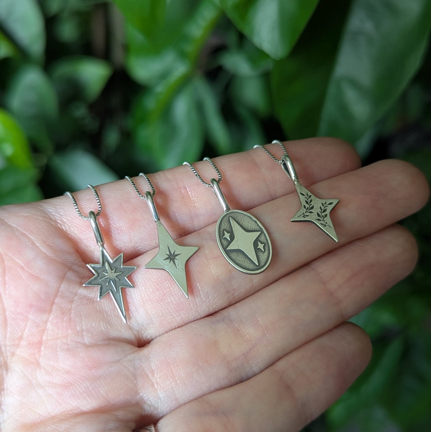 Celestial Star Pendant Necklace