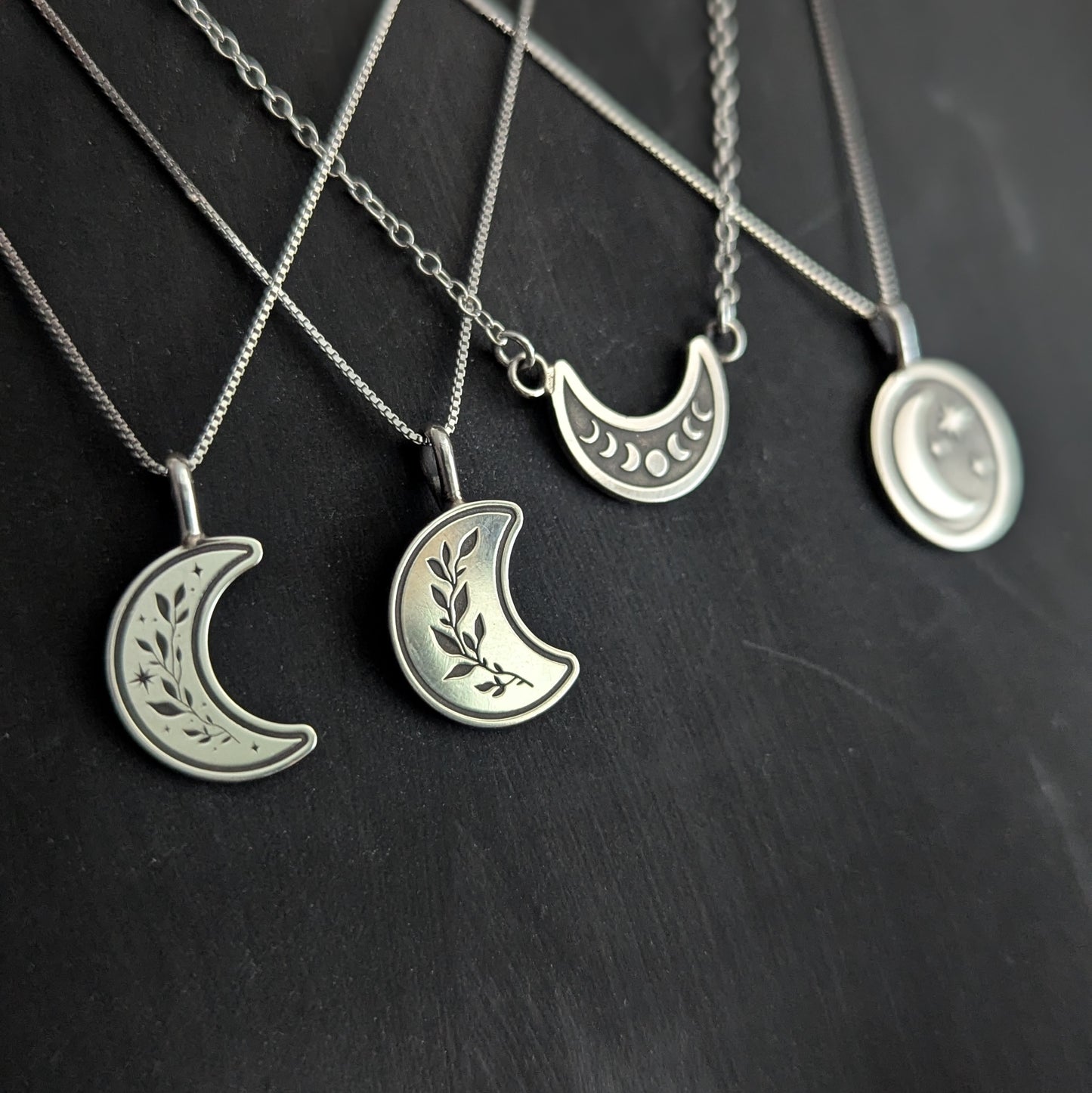 Moon Pendant Necklace