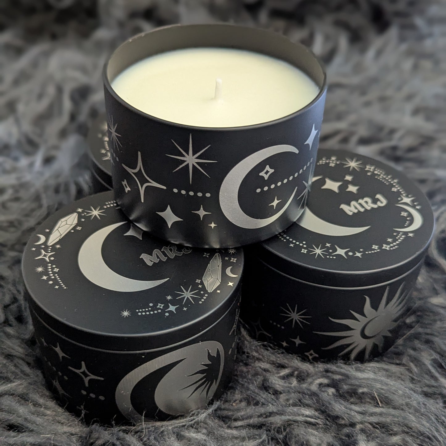 New Moon Candle - Celestial Jewelry Collection