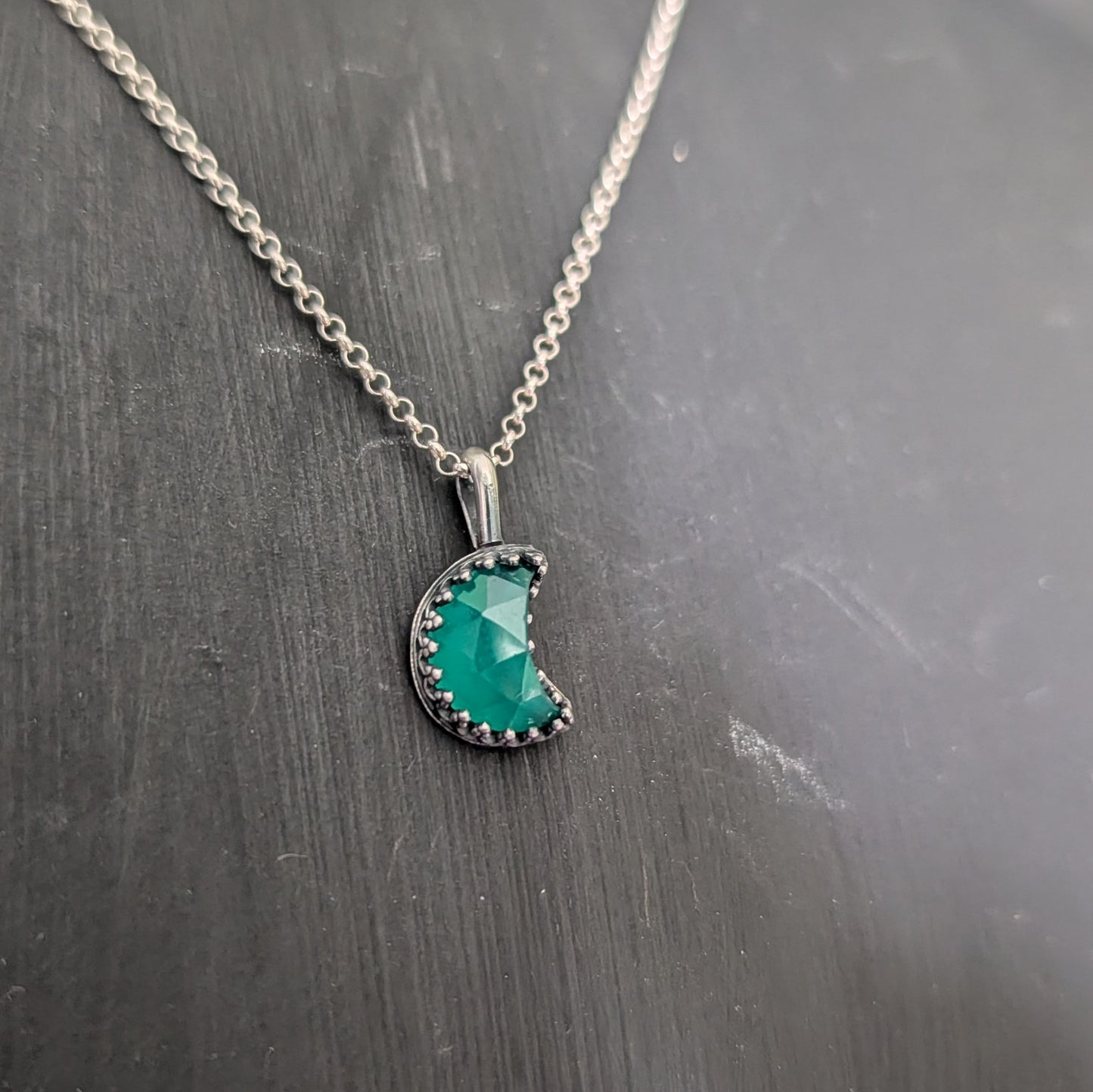 Sterling Silver Little Mini Moons