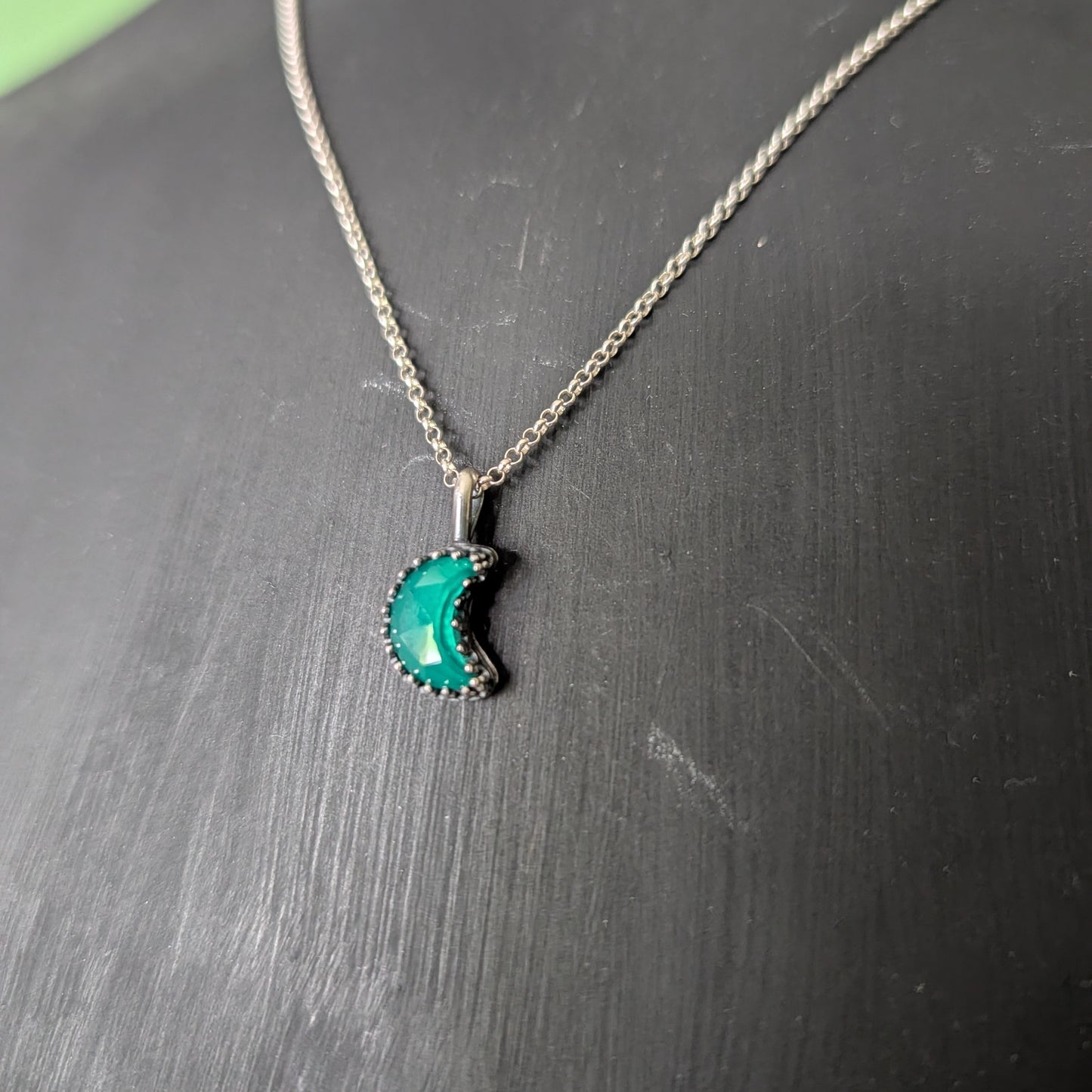 Sterling Silver Little Mini Moons