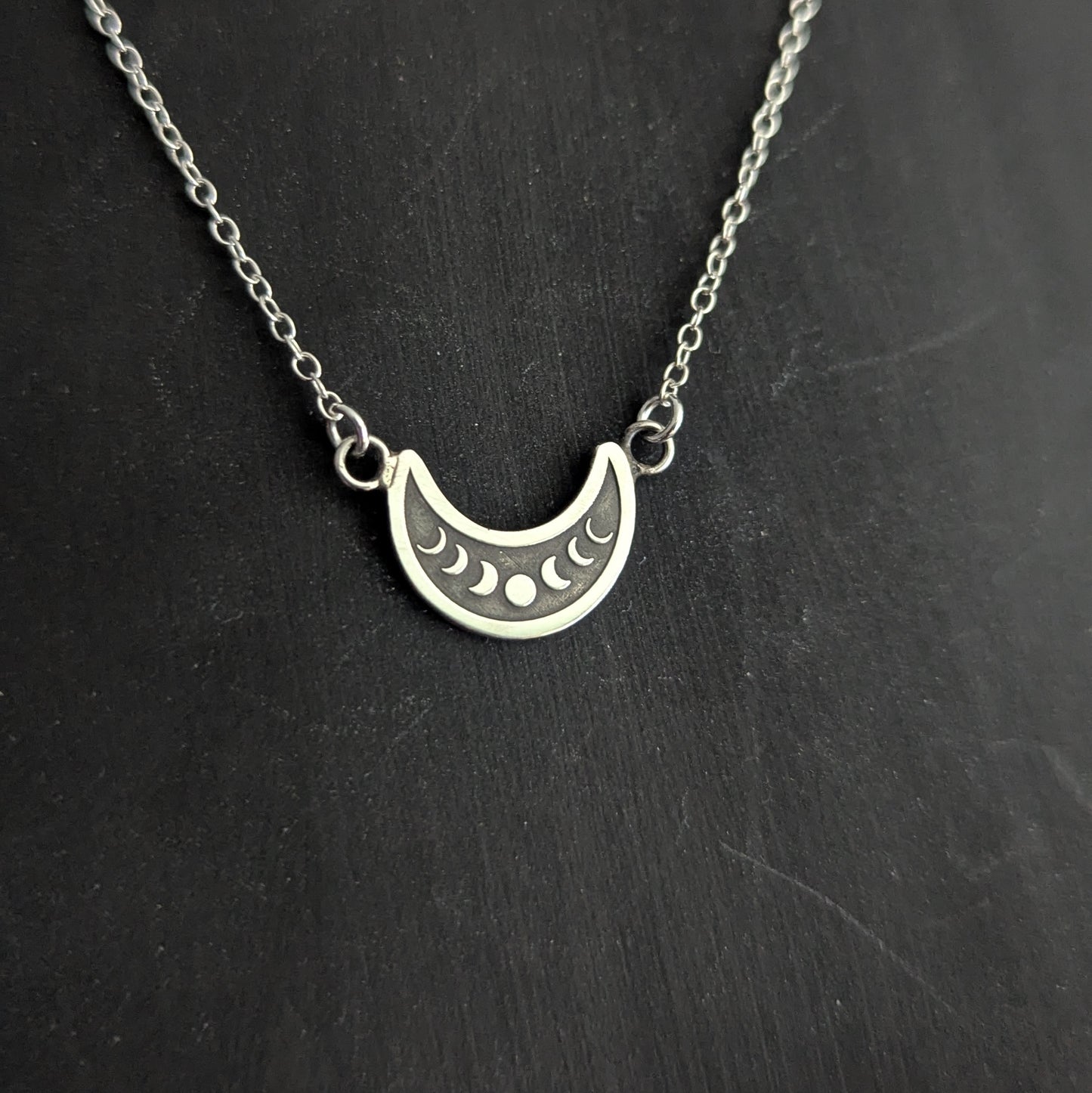 Moon Pendant Necklace