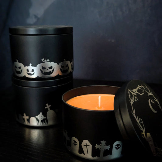 Halloween Crumble Candle - Spooky Jewelry Collection