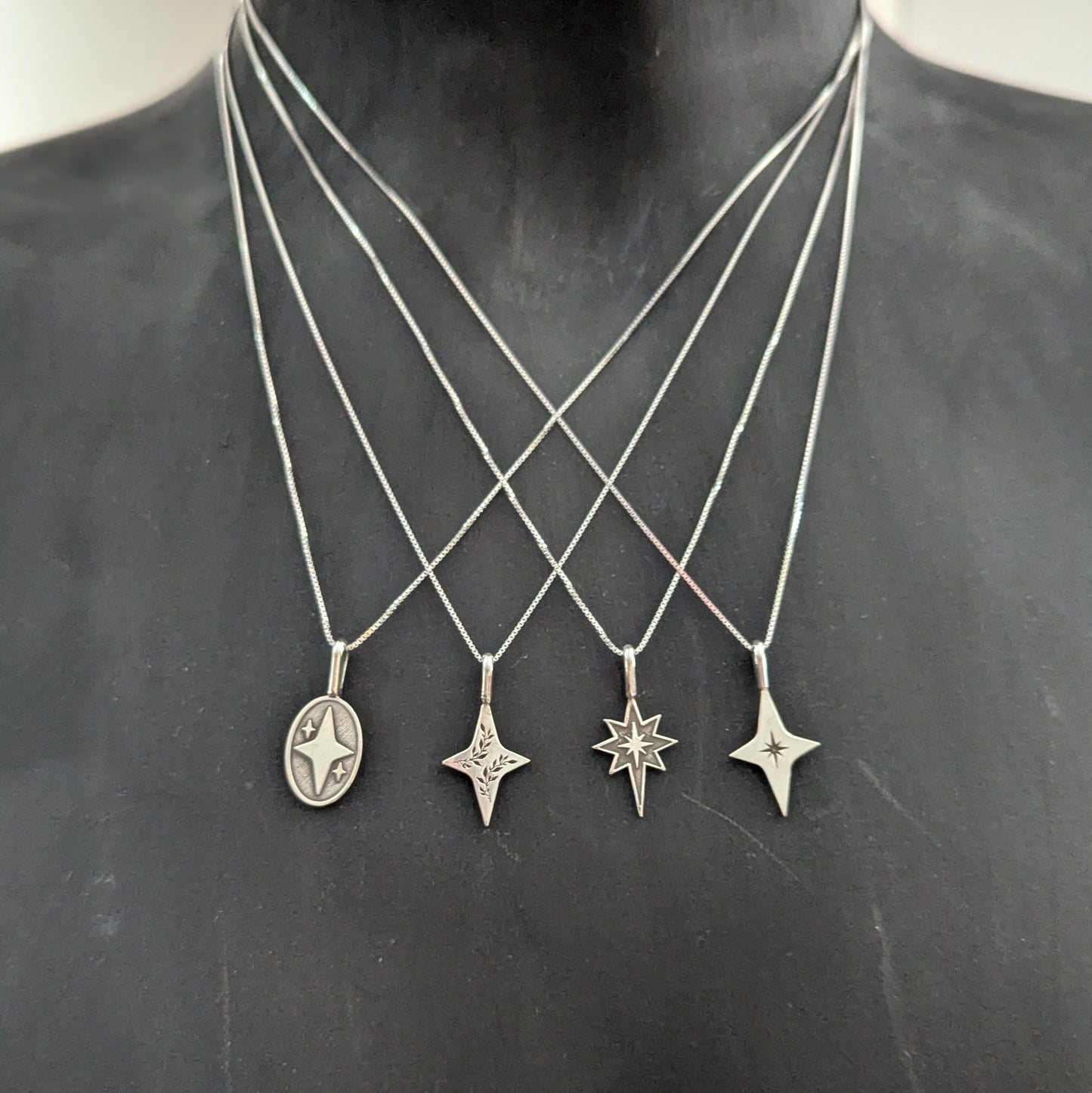 Celestial Star Pendant Necklace