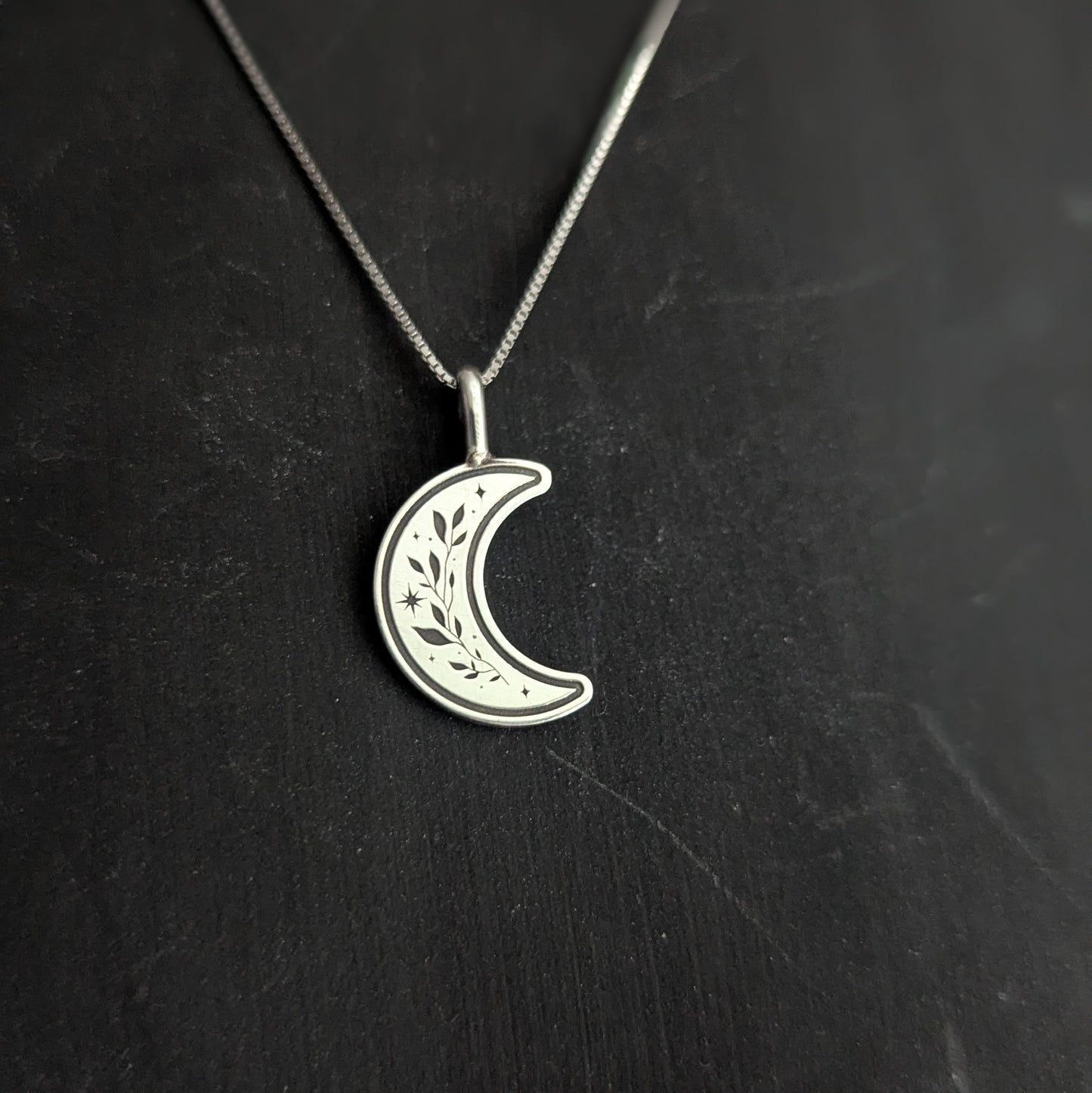 Moon Pendant Necklace