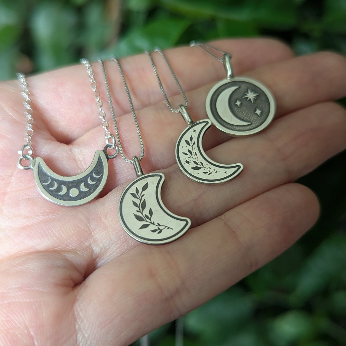Moon Pendant Necklace