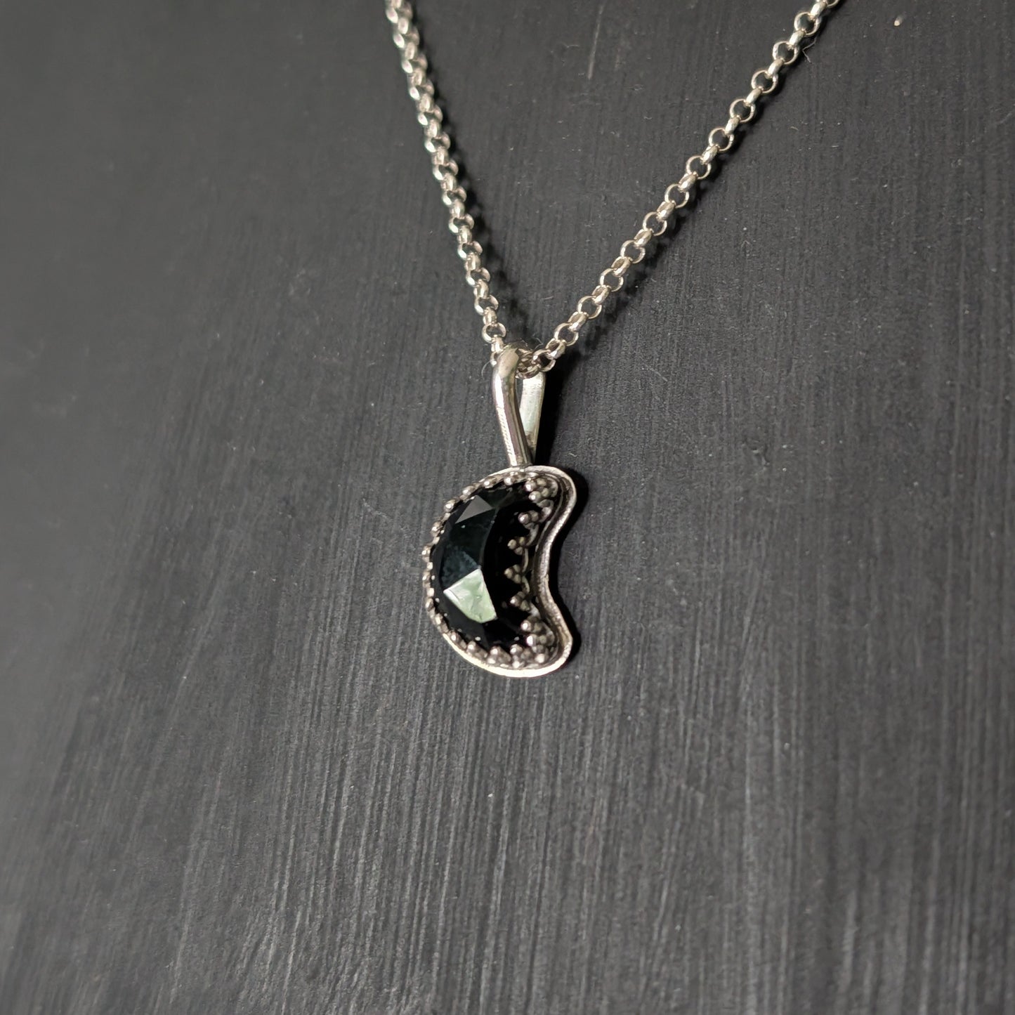 Sterling Silver Little Mini Moons