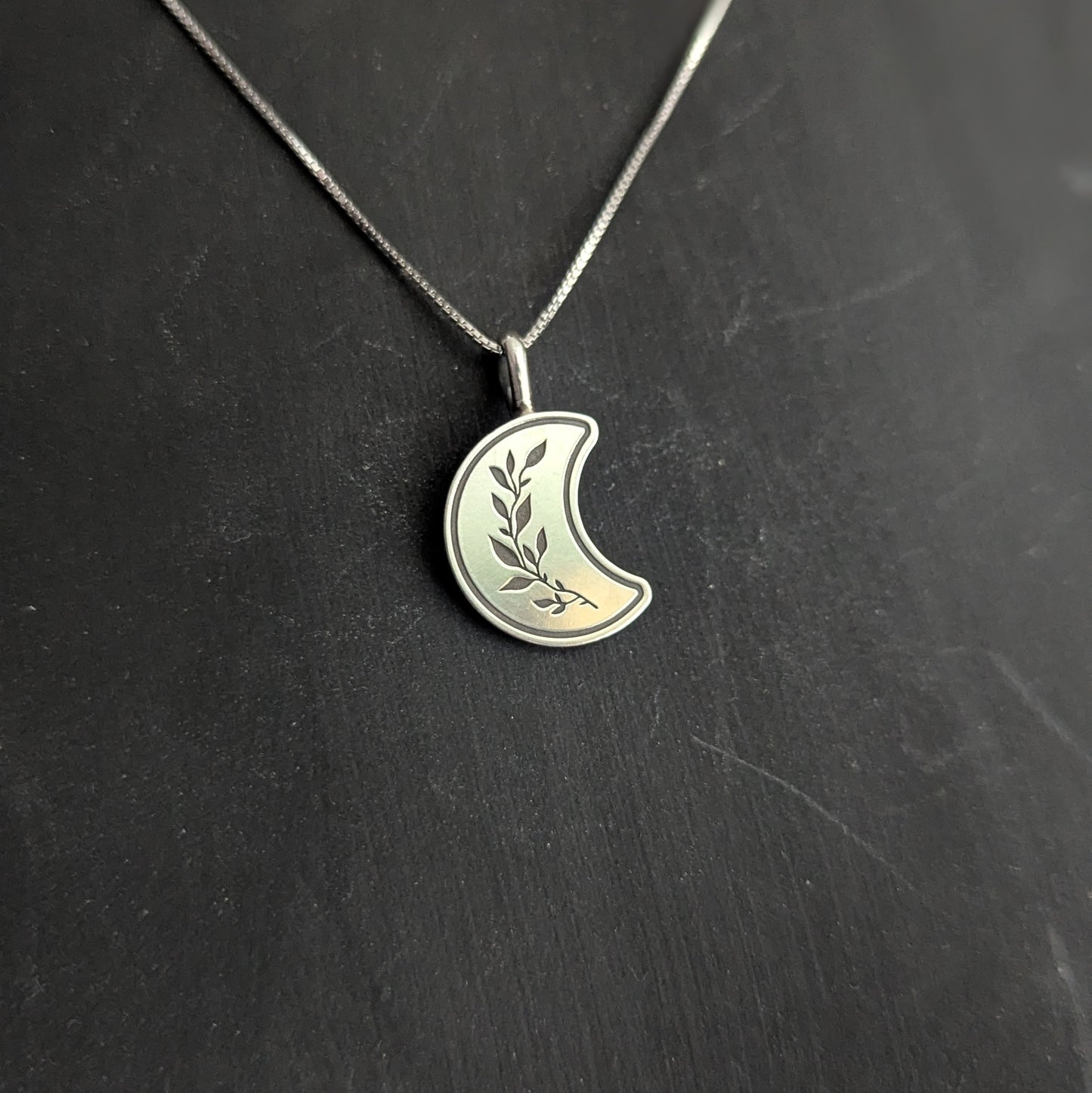 Moon Pendant Necklace