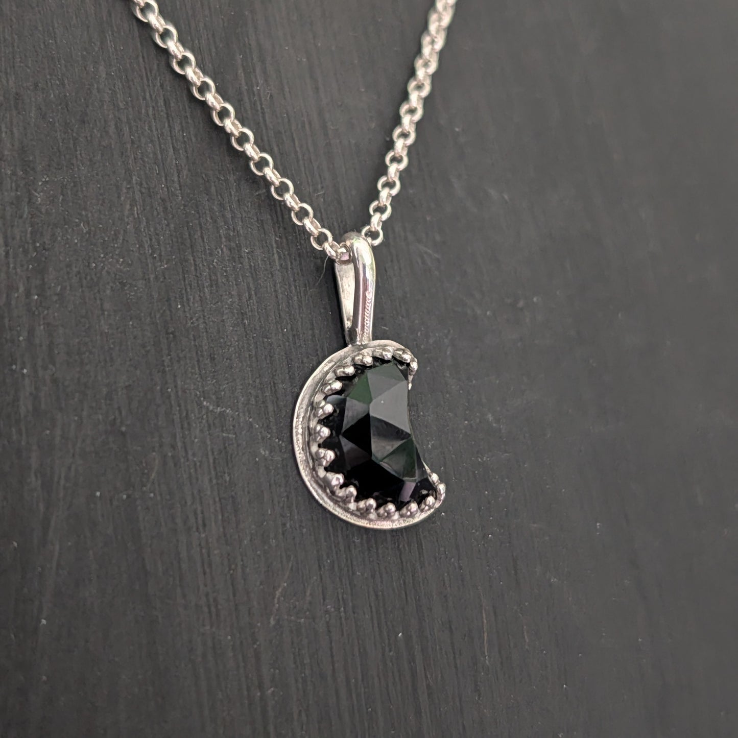 Sterling Silver Little Mini Moons
