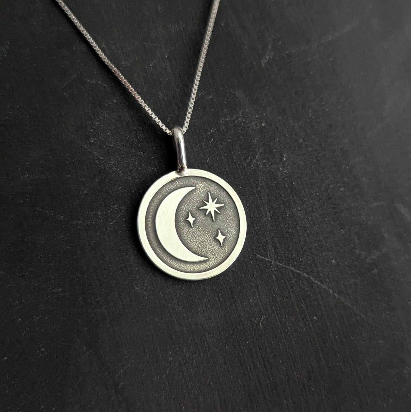 Moon Pendant Necklace