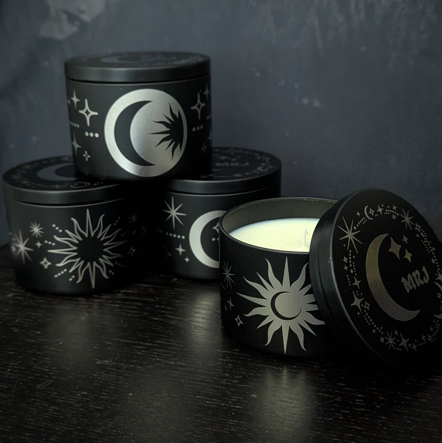 New Moon Candle - Celestial Jewelry Collection
