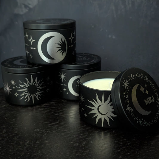New Moon Candle - Celestial Jewelry Collection