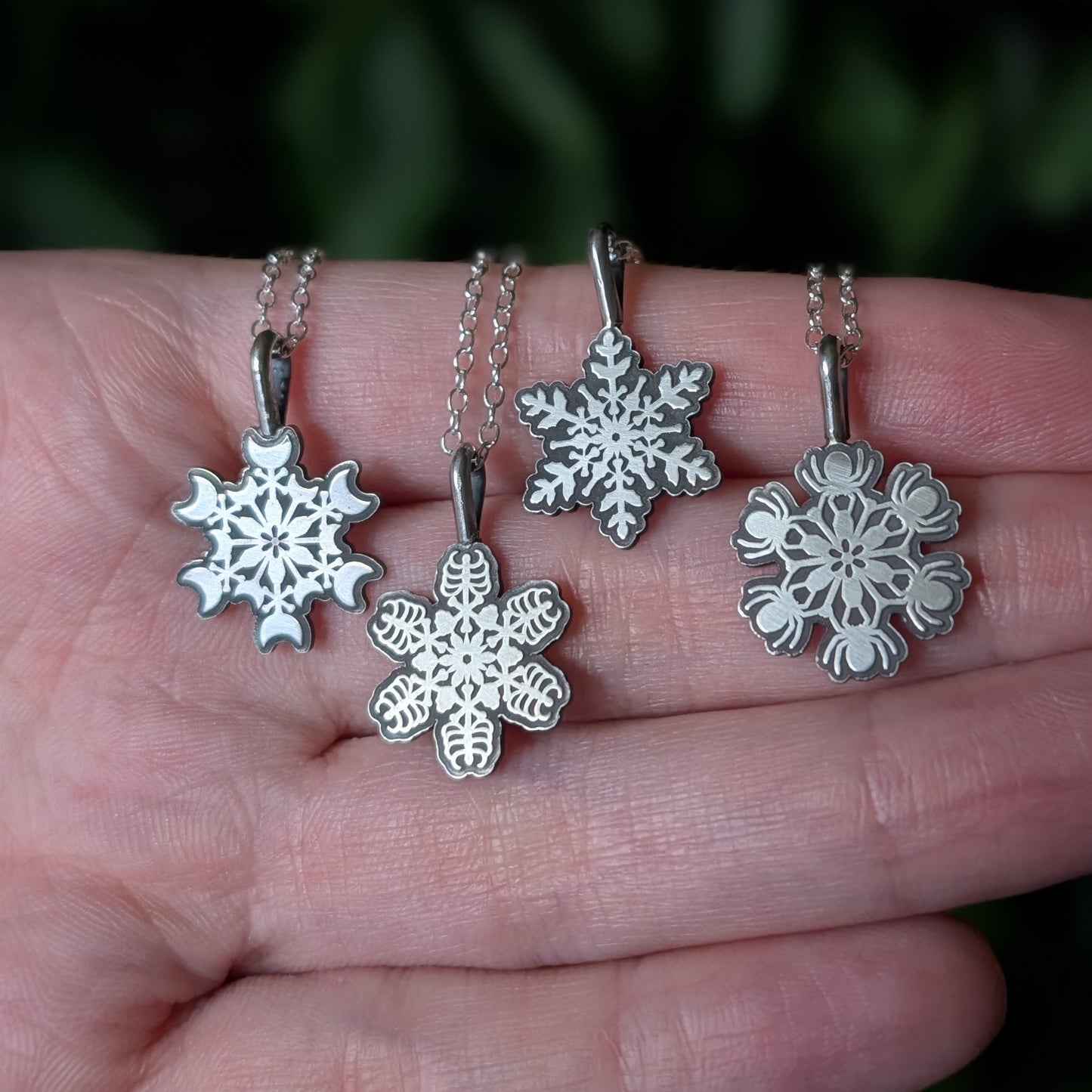 Snowed In - Gothic Snowflake Candle Collection