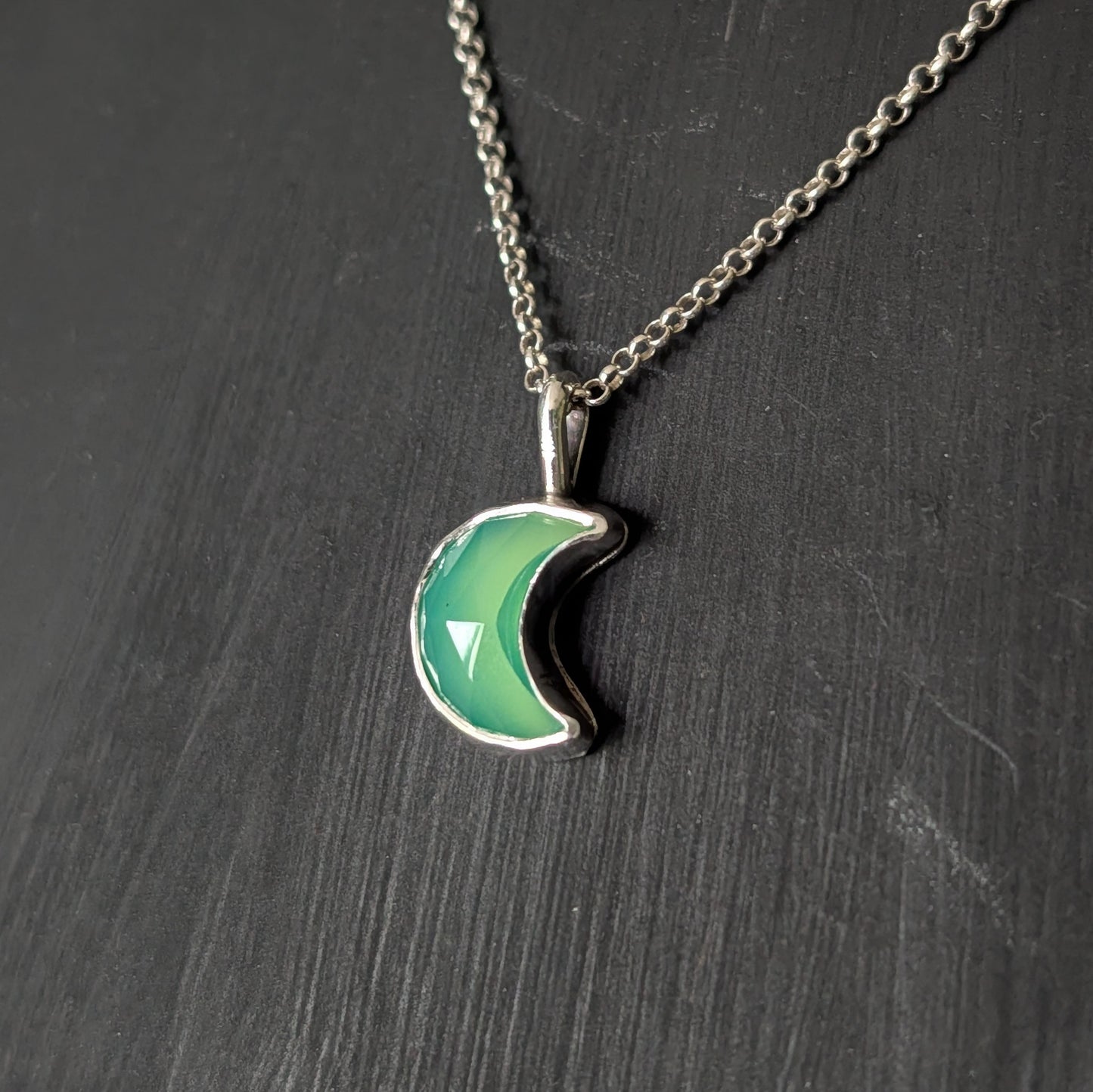 Sterling Silver Little Mini Moons