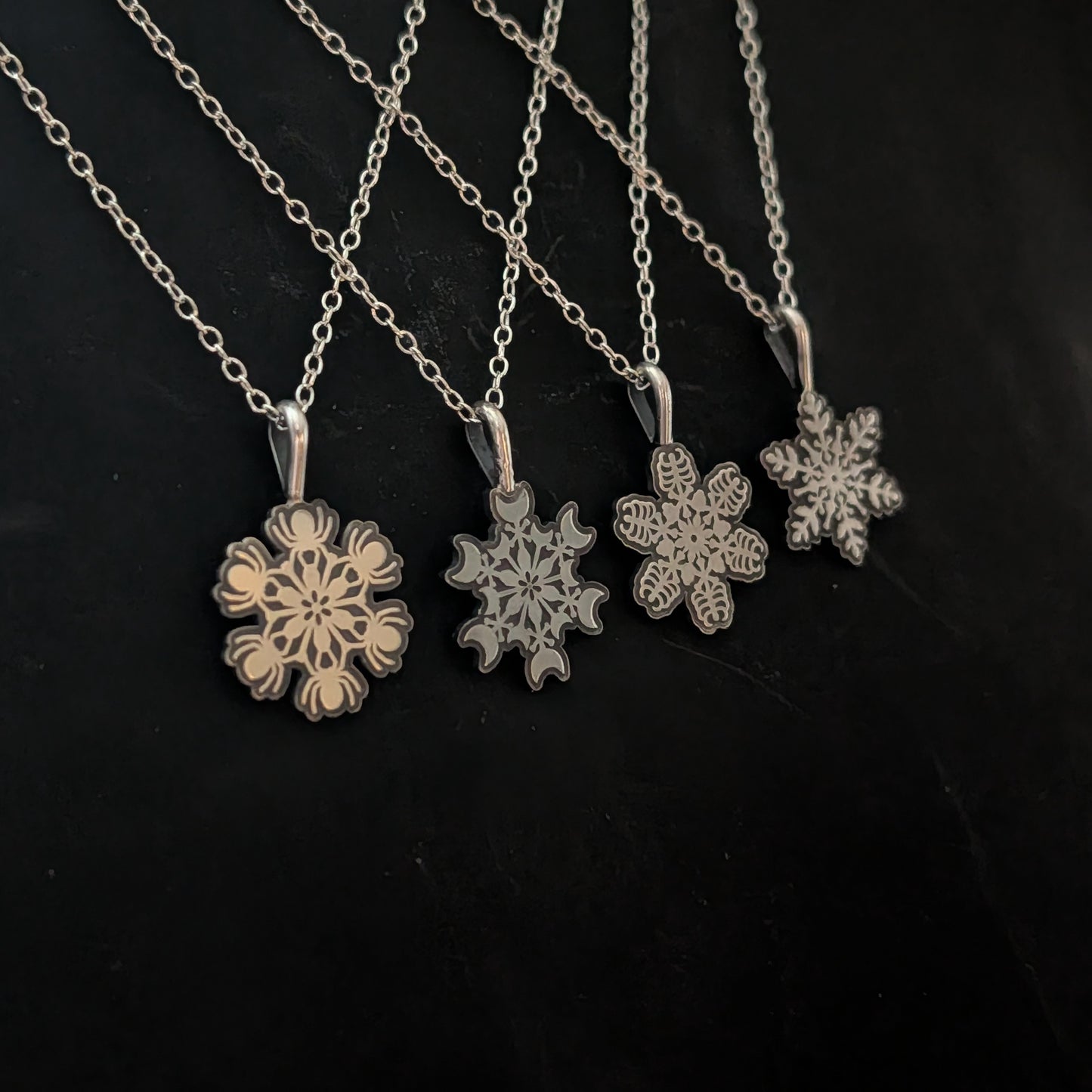 Snowed In - Gothic Snowflake Candle Collection