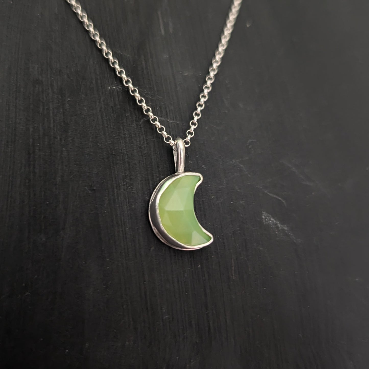 Sterling Silver Little Mini Moons