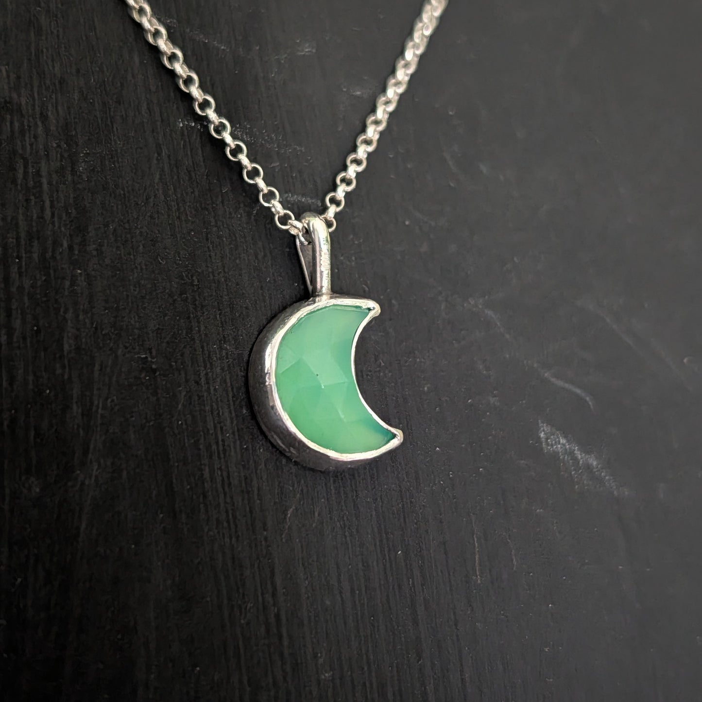 Sterling Silver Little Mini Moons