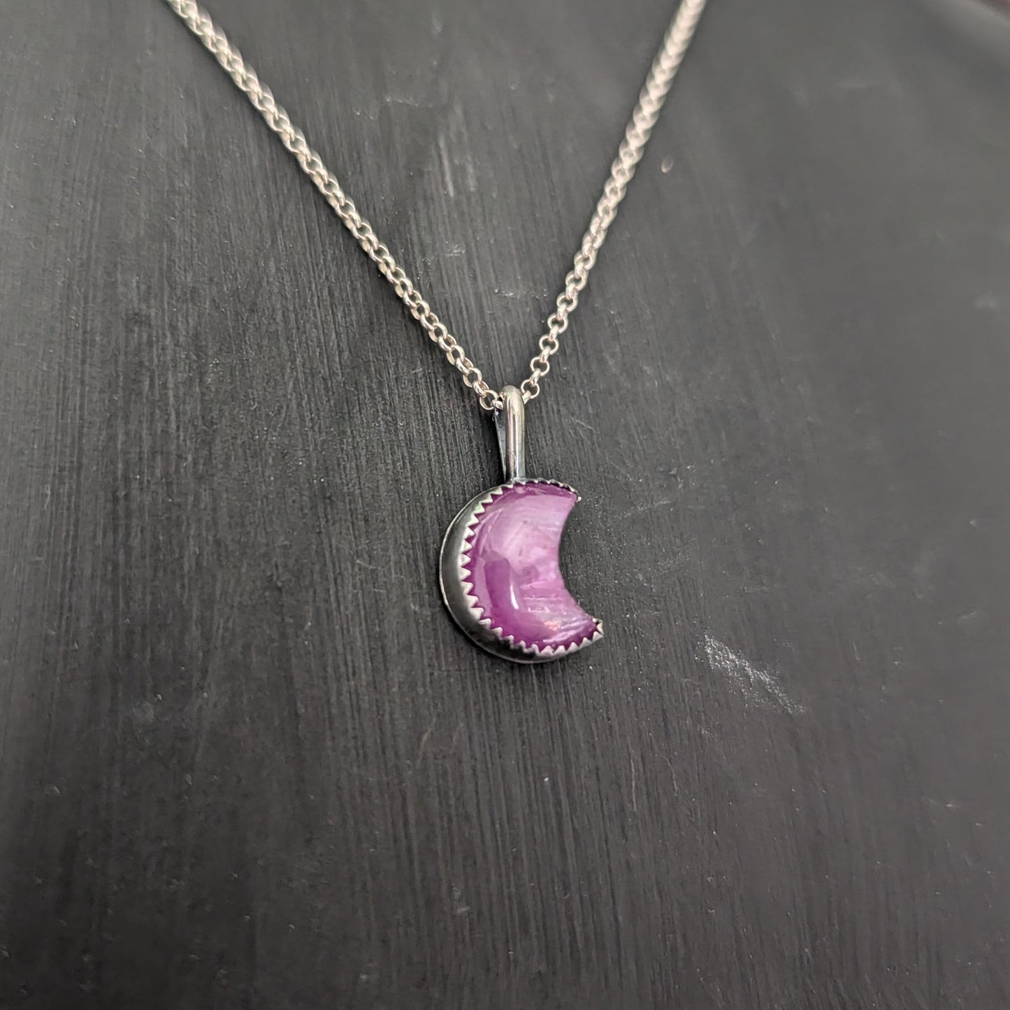 Sterling Silver Little Mini Moons