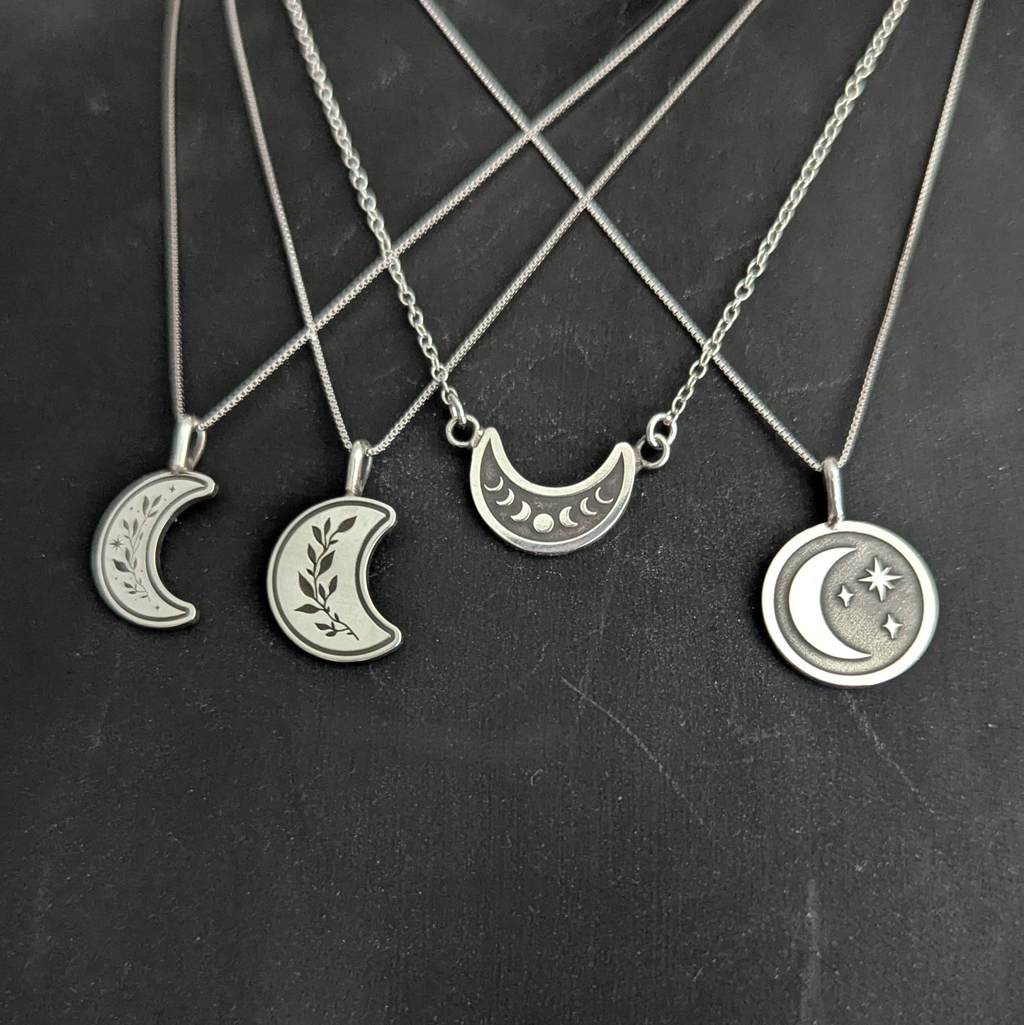 Moon Pendant Necklace