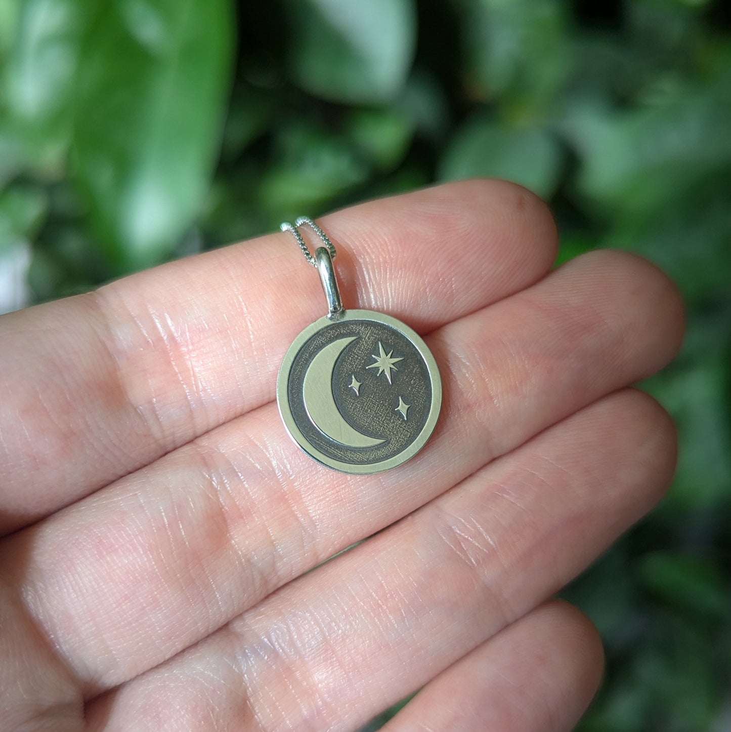 Moon Pendant Necklace
